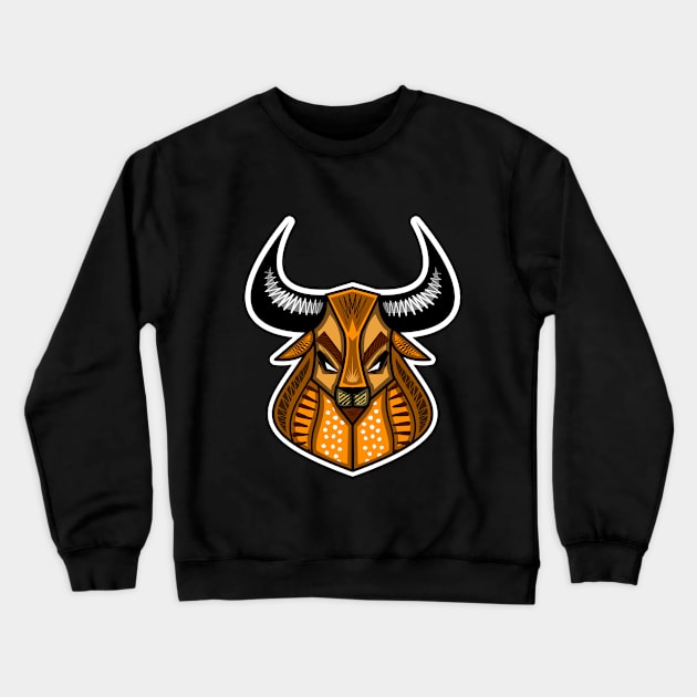 Bull Crewneck Sweatshirt by SuaveOne